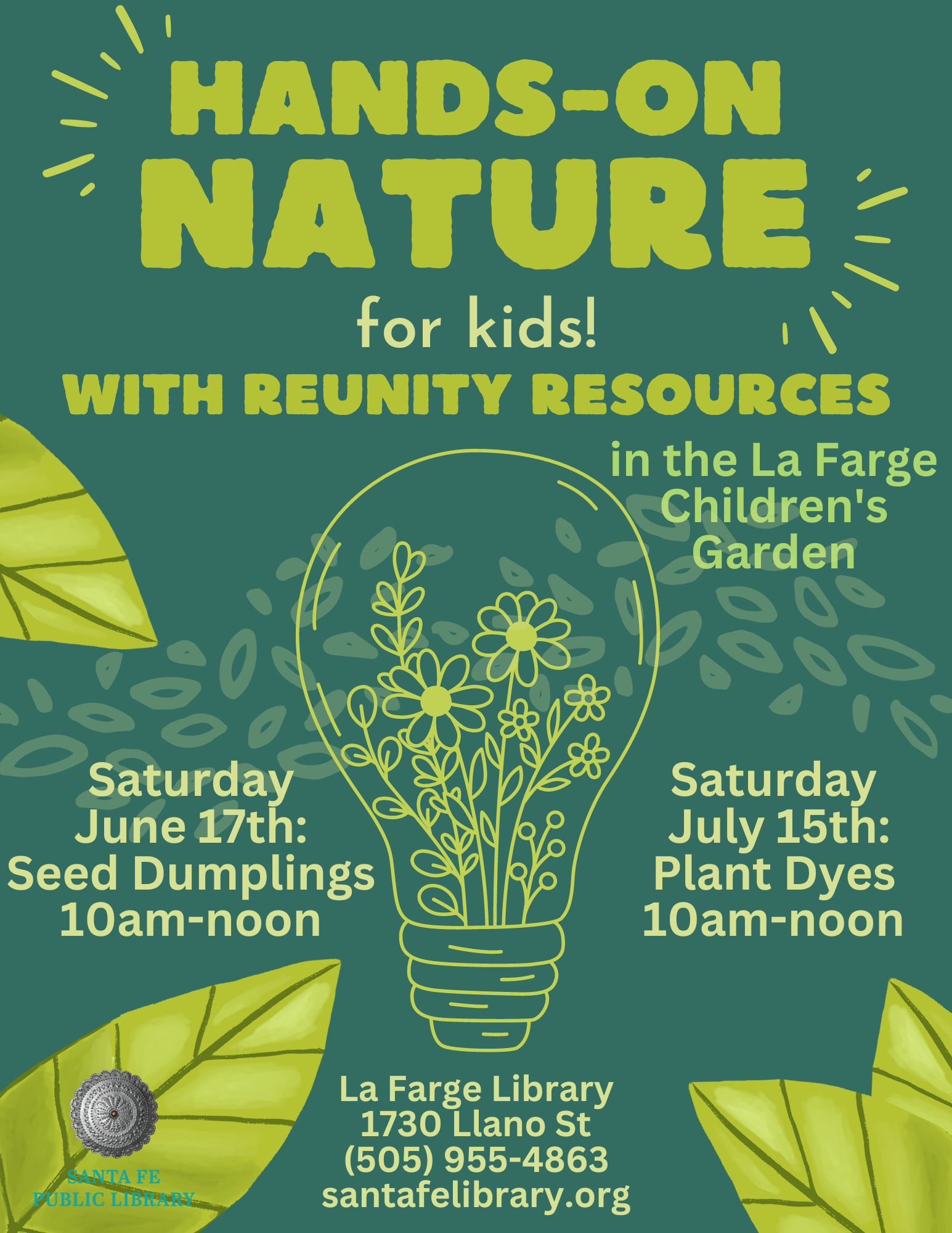 Hands-On Nature Art with Reunity Resources | Santa Fe Public Library